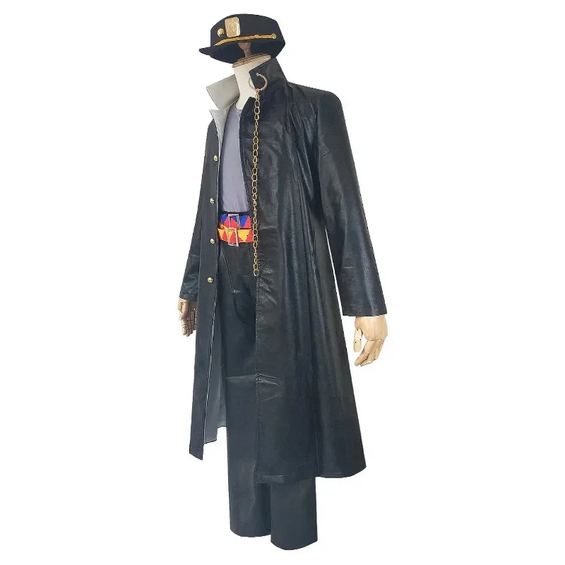 JOJO JoJo's Bizarre Adventure Kujo Jotaro Cosplay Costume Jotaro Kujo Uniform Cosplay Clothing Costume Cosplay Wig