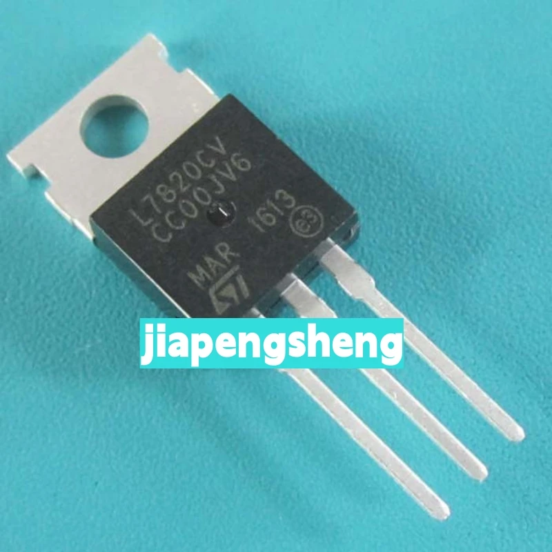 

(2PCS) new imported L7820CV 7820 three-end regulator tube TO-220 direct-plug triode 1.5A/20V