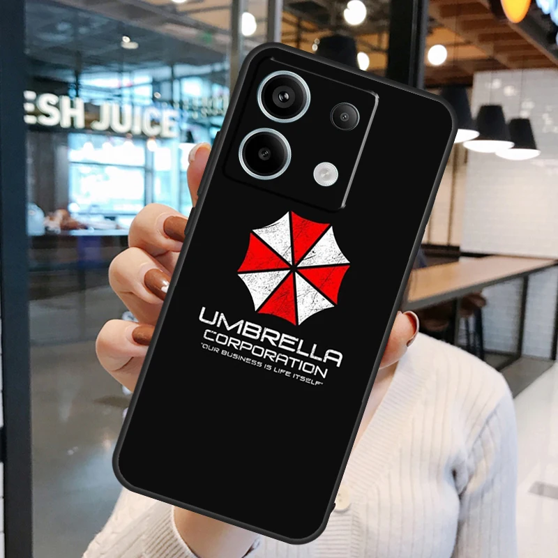 Umbrella Corporation Case For Xiaomi Redmi 13C 12C 9C 10C Redmi Note 13 Pro 9 10 11 12 Pro 9S 10S 11S 12S Cover