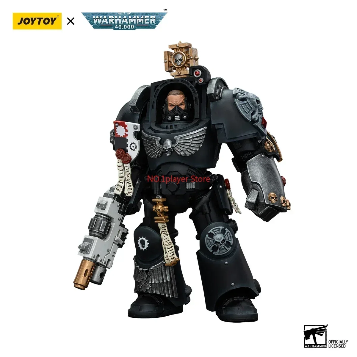 

JOYTOY 40k 1/18 Фигурки 14,3 см Железные руки Капитан в Терминаторе Броня Гаражный комплект Игрушки Коллекционная модель игрушки