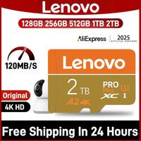 Lenovo 2TB 1TB Memory Card 128GB SD Card 256GB 512GB Micro SD Card U3 - High Speed for Nintendo Switch Games! ✈️Free Ship 48H