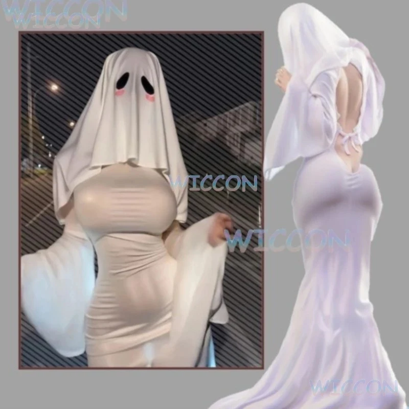 

❤️❤️❤️‌‌Anime TwoWay Wear Costume Kyoko Lady Inspired Ghost Cosplay Dress Halloween Stage Performance Outfit Slim Fit for❤️⭐️❤️