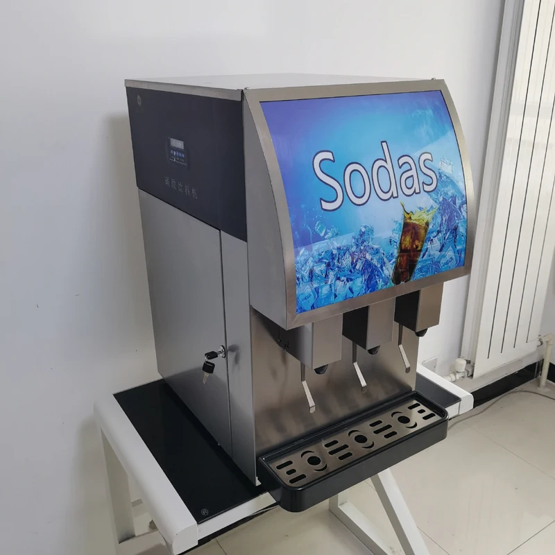 

Industry Cola Soda Dispenser Automatic Making Vending Machine Electric Cold Drink Machine Carbonated Beverage Cup Splitter