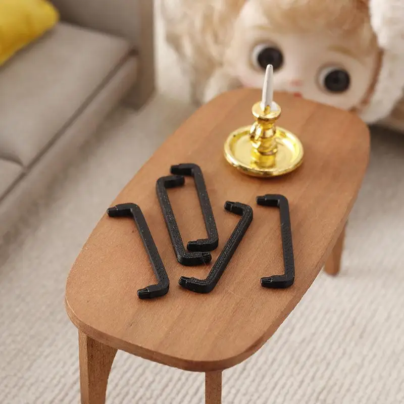 20Pcs 1: 12 Dollhouse Miniature Furniture Accessories Handle Model Doll House Decor DIY Accessories Toy