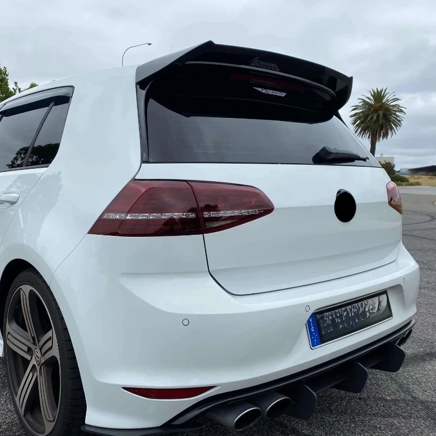 For Volkswagen Golf 7 7.5 MK7 7.5 GTI 2014-2017 OSIR Style8 Rear Roof Spoiler Wing Body Kits Rear Trunk Wing Tuning Accessories view 4