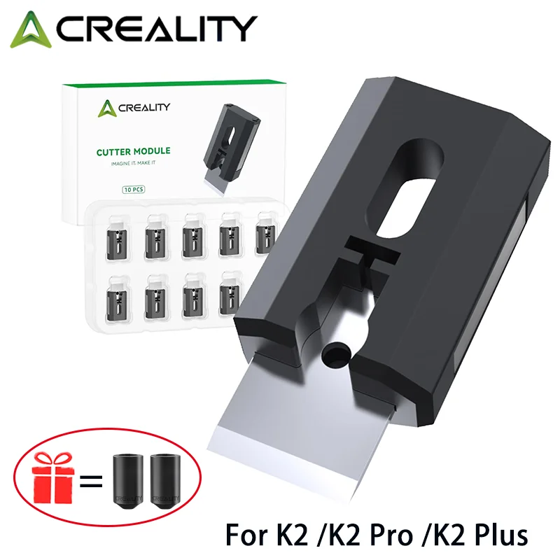 Creality Official K2 Plus Filament Cutter Fast Cut-off High Durability Quick Replacement for K2/K2 Pro 3d Printer Accessories