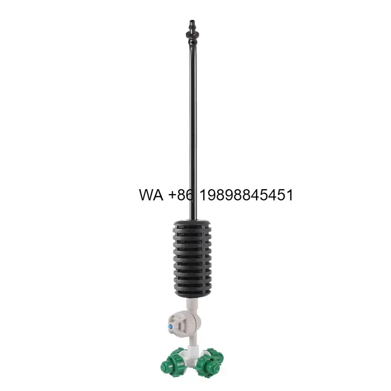 Wmwmnu for Multi-combination 6mm Flower Fruit Tree Hanging Anti-drip 4 Outlet Nozzle Set Garden Micro-Irrigation System Cross