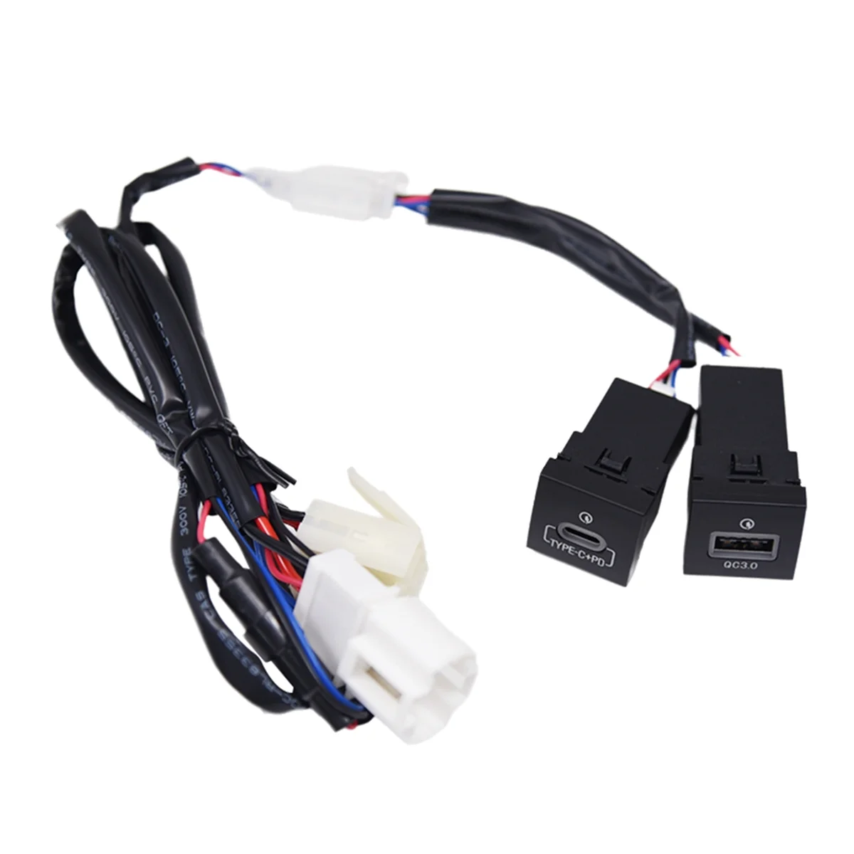 

Car Charger Socket Cigarette Lighter QC3.0 PD USB Interface Use for Volkswagen Jetta 5 MK5 Scirocco Golf QC3.0+TYPE C