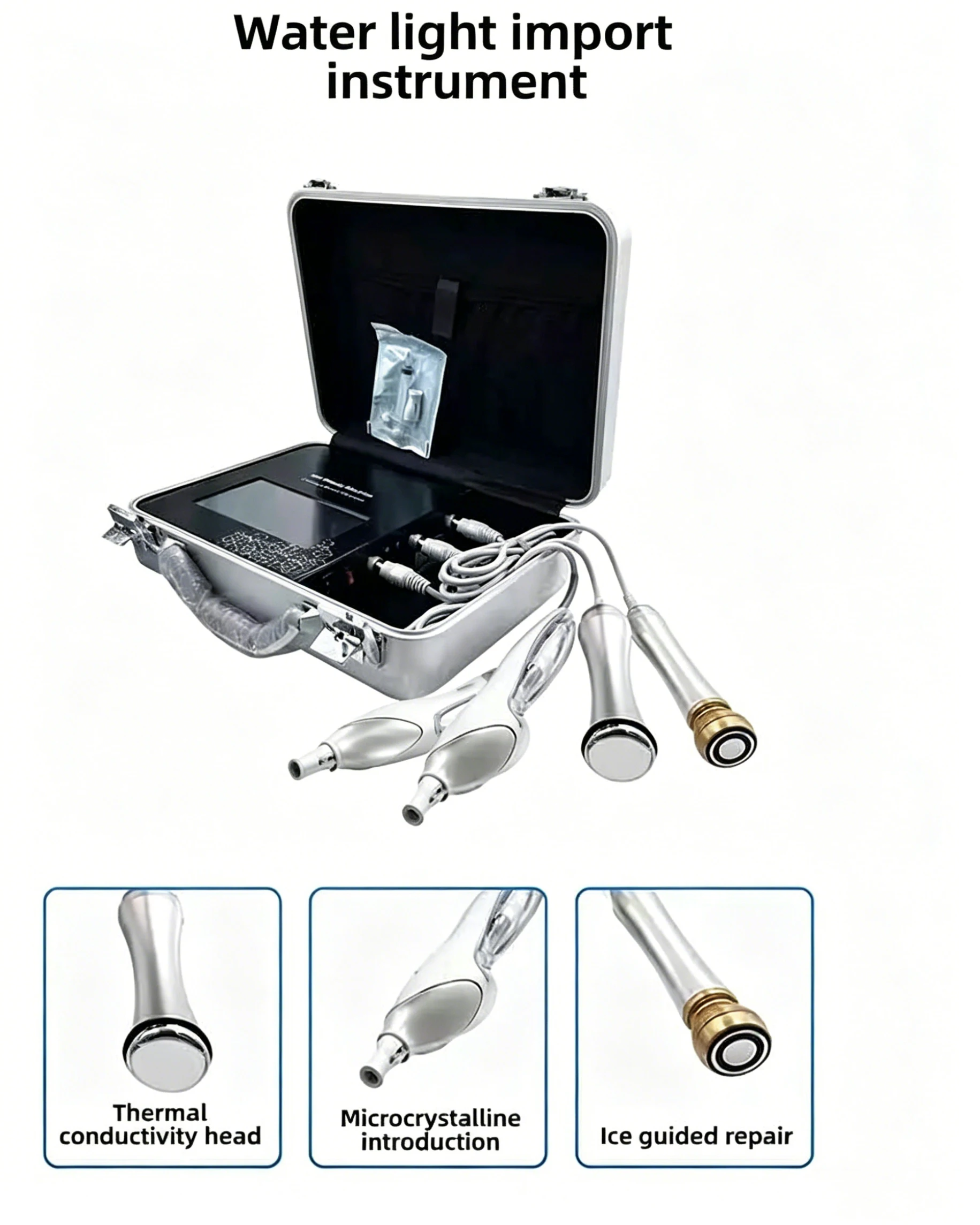 Water Light Introduction Instrument Beauty Device Gene High Pressure Jet Superconductor Beauty Device