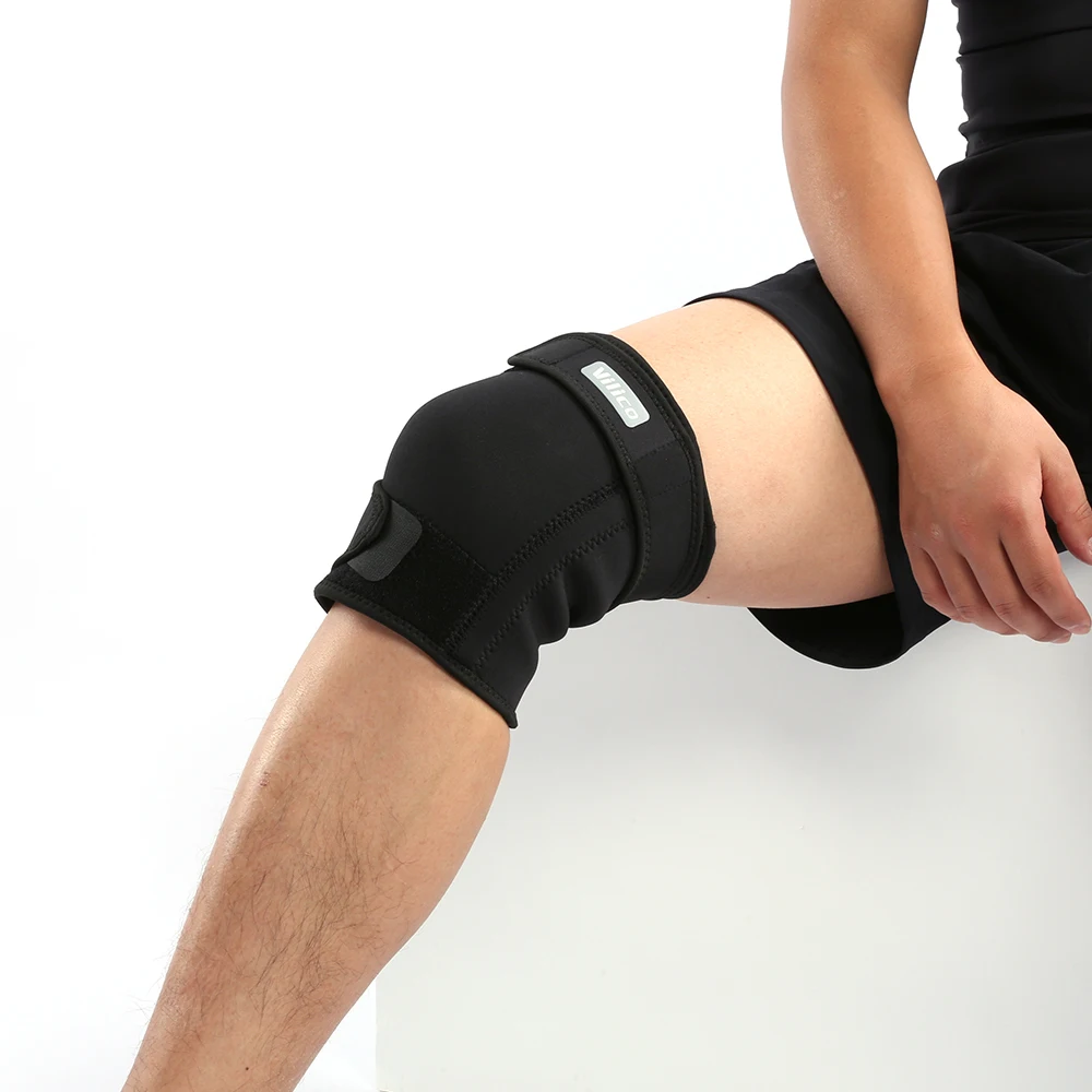 1Pcs Indoor Fitness Sport Knee Pads Dance Yoga Ballet Safety Brace Breathable Anti-Collision KneeLet Basketball Soccer Sleeves