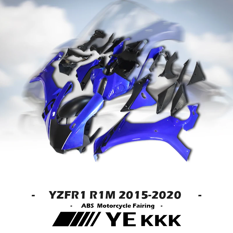 

For YAMAHA R1 YZF-R1 15-20 YZF-R1 R1M 2015-2020 Motorcycle Full Fairing Kit ABS Injection Combined Bodywork Cowling