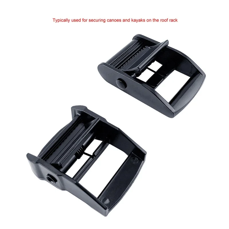 Aluminum Alloy Buckle for Tie down Cargoes Strap Fixed Tensioner Ratchet Buckle 25/38mm Car Tension Rope Buckle