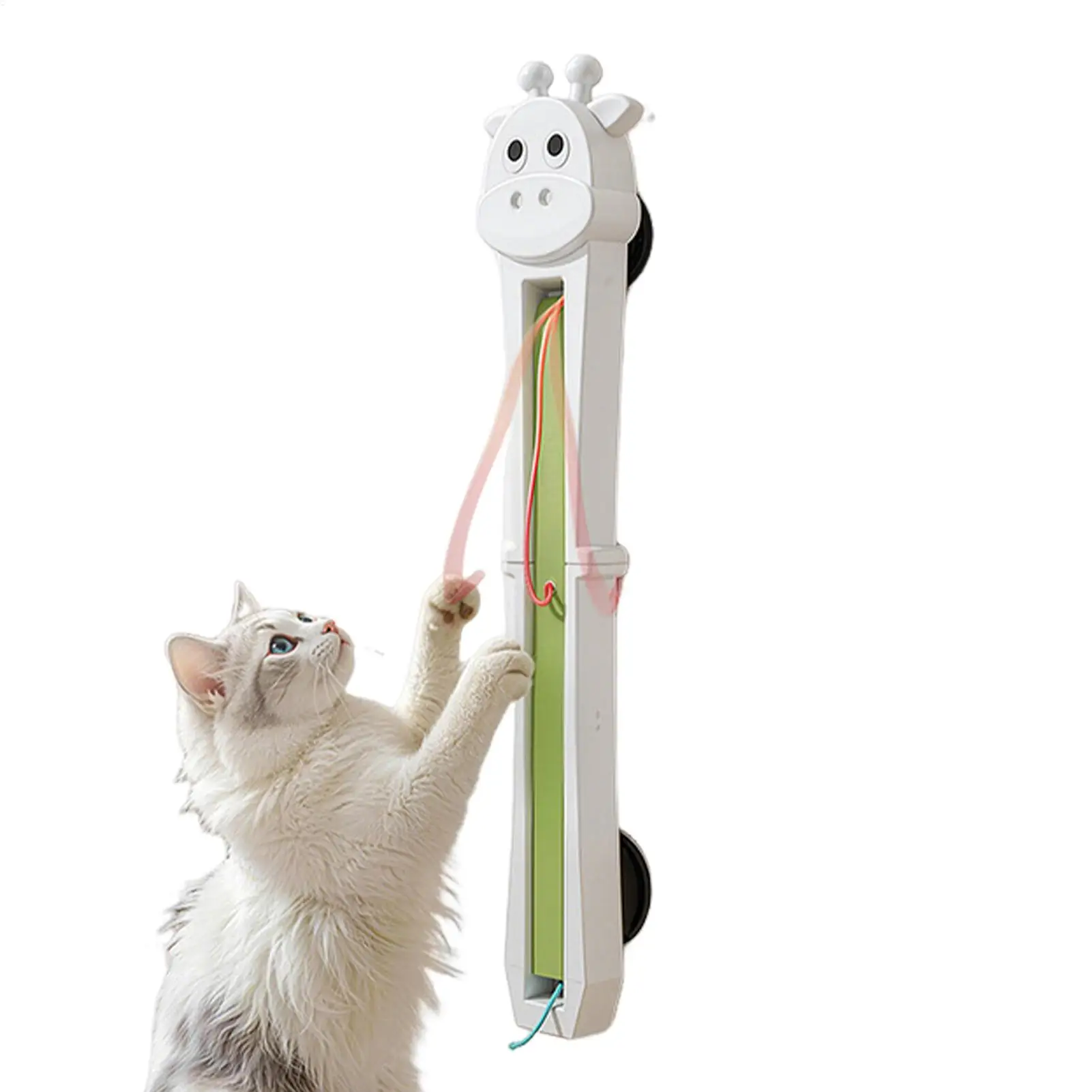 Machine entièrement automatique pour taquiner les chats, qui serre et lance automatiquement les cordes, permettant aux chats de se détendre et de soulager l'ennui.