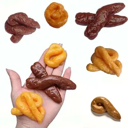 Random Color Realistic Shit  Joke Tricky Toys Gift Funny Toys Fake Poop Piece of Shit Prank Antistress Gadget Squishy Toys