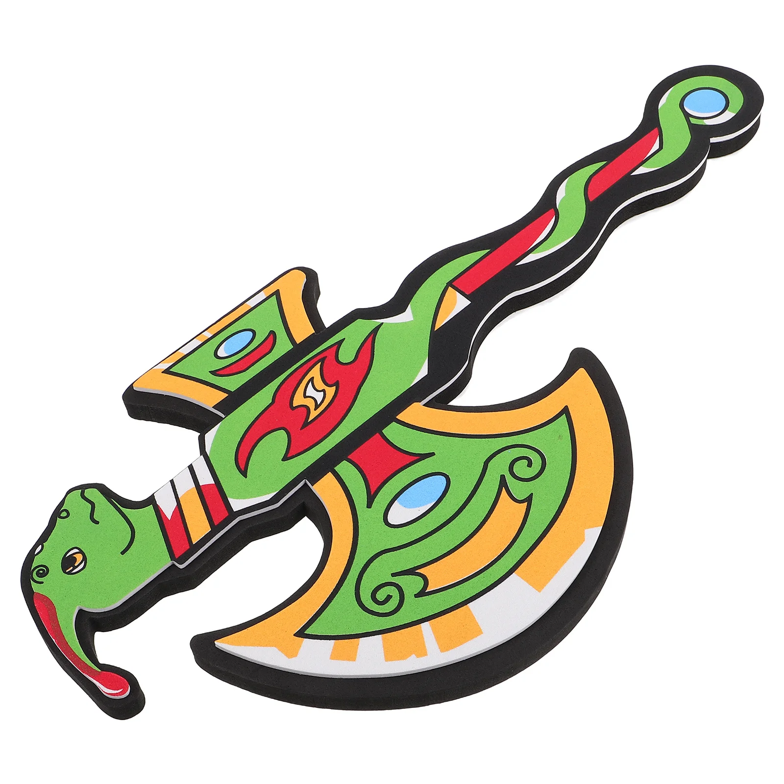 

Cartoon Dinosaur Foam Axe Children's Cosplay Party Performance Foam Axe Lightweight Safe Halloween Prop Creative Kids Play