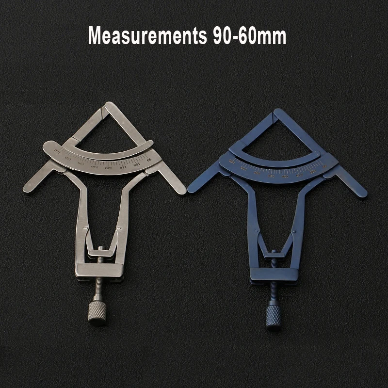 Nose shaping Stainless steel instrument tool Nose measuring gauge Small house nose tip height measuring device