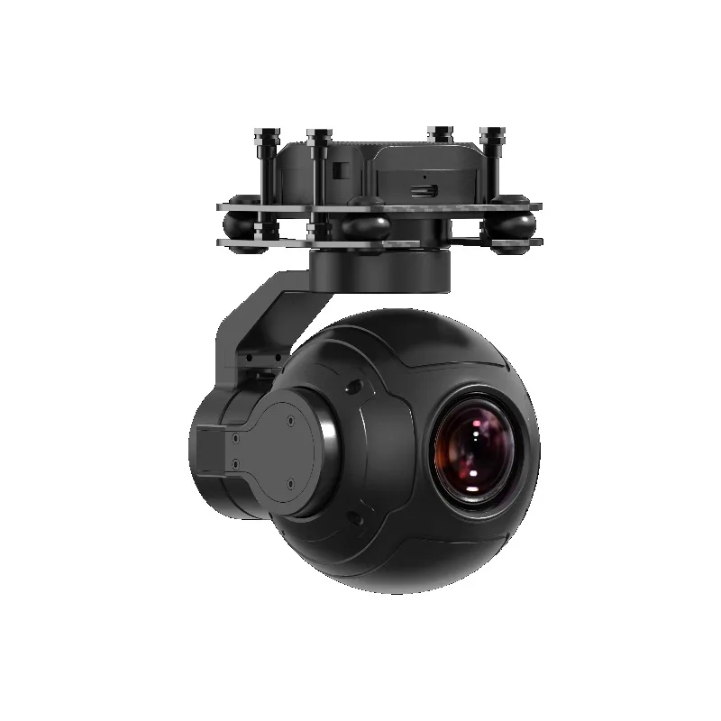 ZR10 PTZ Camera 2K 4MP QHD 30X Hybrid 10X Optical Zoom HDR Color Night Vision Three-Axis Stabilization