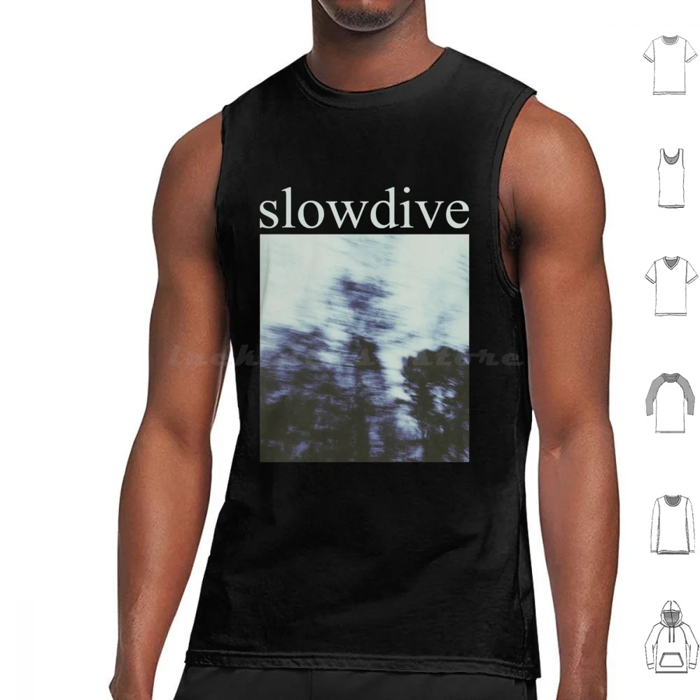 

Slovvdive Фанарт Майки Жилет без рукавов Цепочка Иисуса и Мэри Цепочка Иисуса и Мэри Shoegaze Post Punk Инди Shoegazing