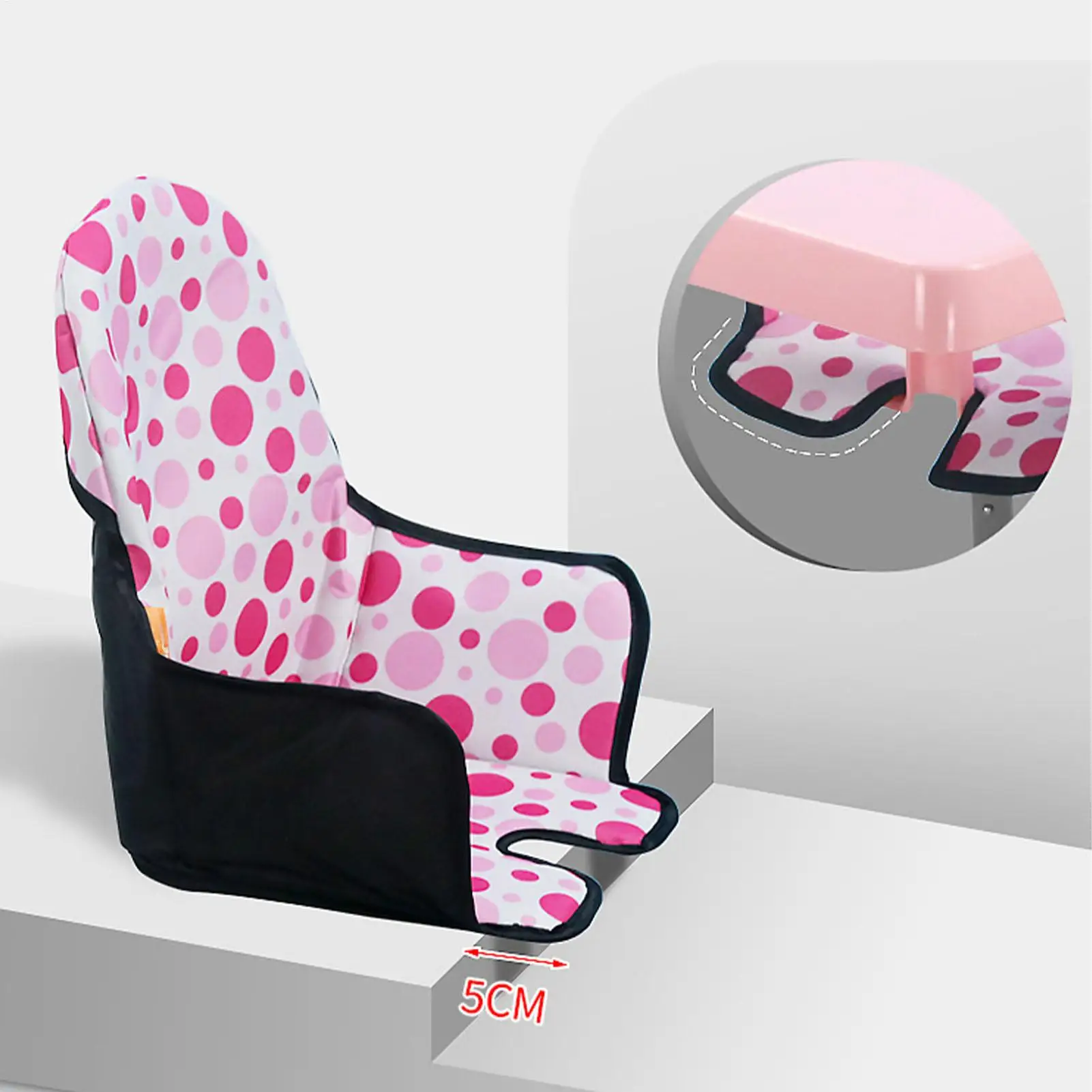 New Baby Cover High Chair Cushions Breathable Pad Liner Baby Cover For Infant Chair Comfortable Cushions Cloth Seat Cover 2
