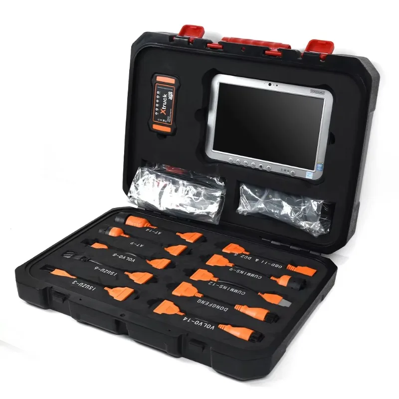 

Multi-Brand HD Truck Diagnostic Tool Kit+FZ-G1 Tablet Multi-system DATA LINK Commercial Vehicles Truck Diagnosis Kit