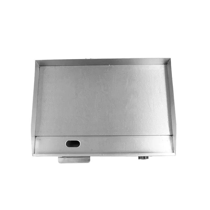 

Commercial kitchen equipment Electric griddle stainless steel food trailer stove