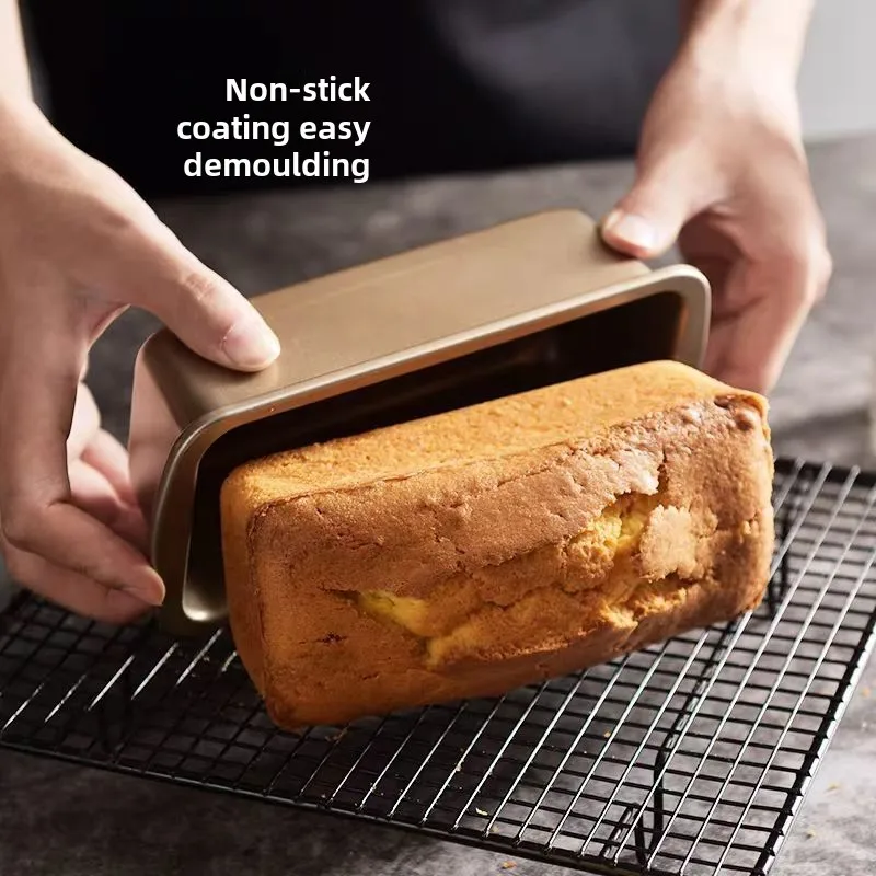 Long Cake Toast Mold Non-Stick Bread Box Cake Baking Baking Tray Household Tools Oven