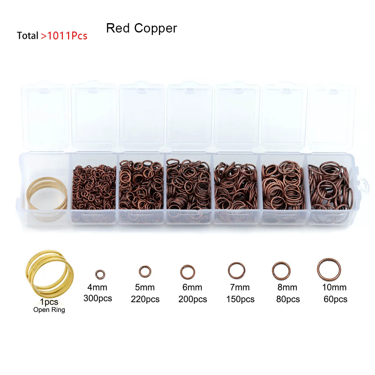 1 Box Open Jump Rings Set for DIY Kit