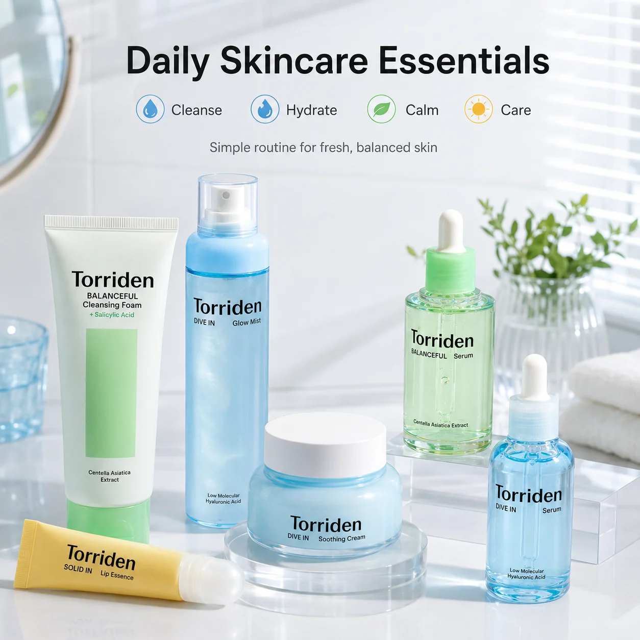 토리든 히알루론산 제품 컬렉션: 클렌저, 선크림, 세럼 - Skincare Laneige 리뷰 및 가격