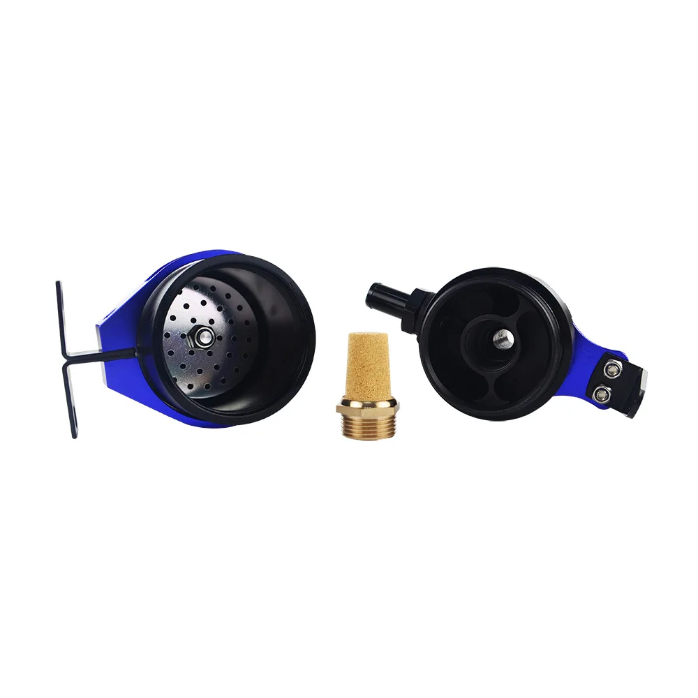 

Automobile Modification Accessories 0.6L Engine Oil Breathable Kettle with Connector 11.5mm/A20 * 1.5/AN10