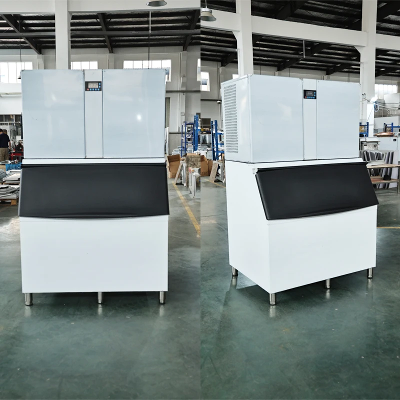 

Commercial 750kg 1000kg Cube Ice Maker Machine Ice Cube Machine With Factory Price
