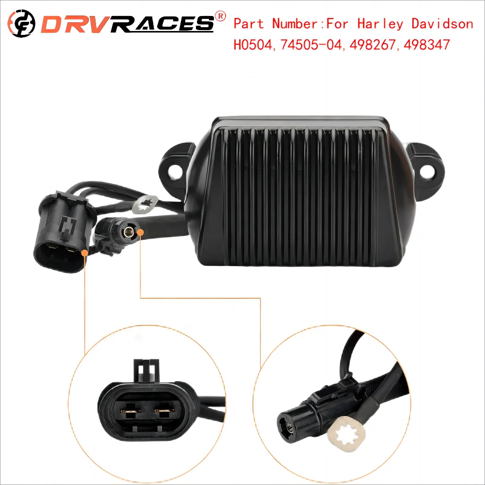 Moto Voltage Regulator Rectifier For Harley-Davidson Electra Glide Classic Injected FLHTC I Standard-FLHT I 74505-04 2003 20004