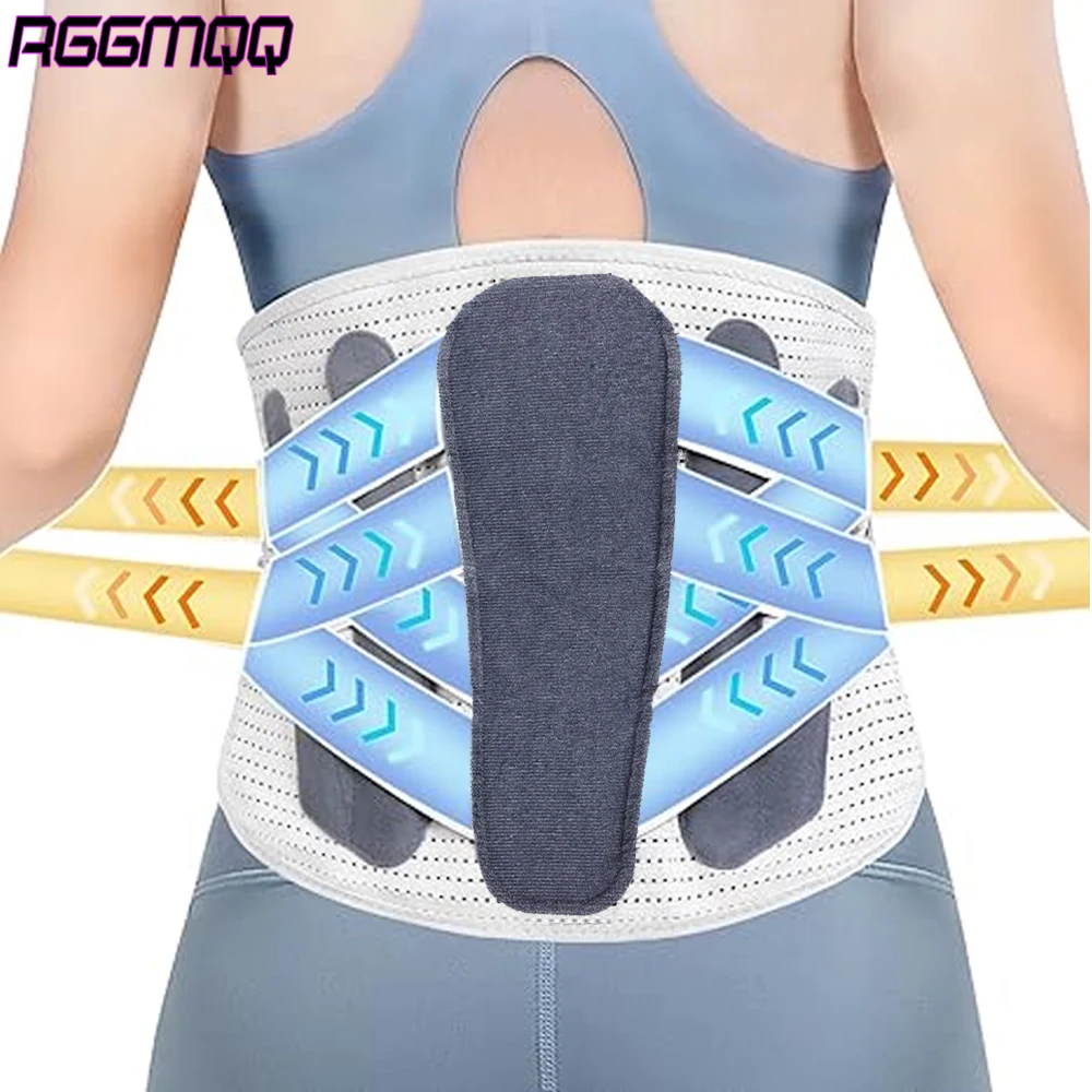 

1 шт. бандаж для облегчения боли в пояснице: регулируемая поддержка с эргономичной поясничной подушечкой для выравнивания позвоночника - для мужчин и женщин