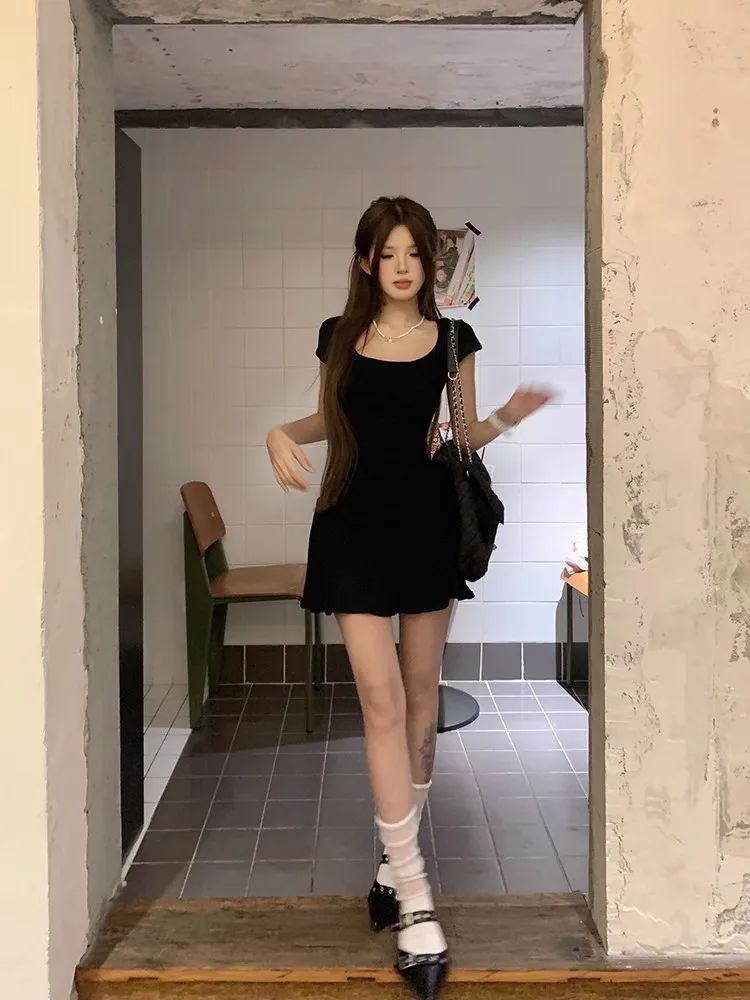 Vestidos femininos malha ruched em camadas midi saia dança vitrine flowy dramático artístico moderno jovem declaração na moda elegante