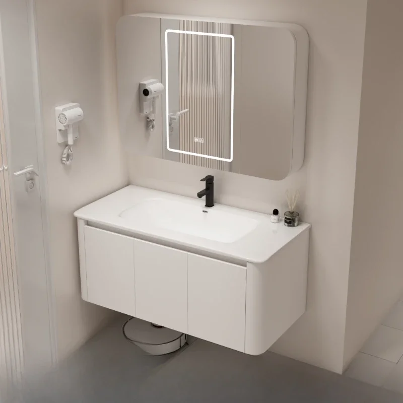 Boden Badezimmer Schrank Basis Luxus Säule Lagerung Spiegel Mehrzweck Kunststoff Kleiderschrank Spind Spiegel Küche Handtuch Gabinete