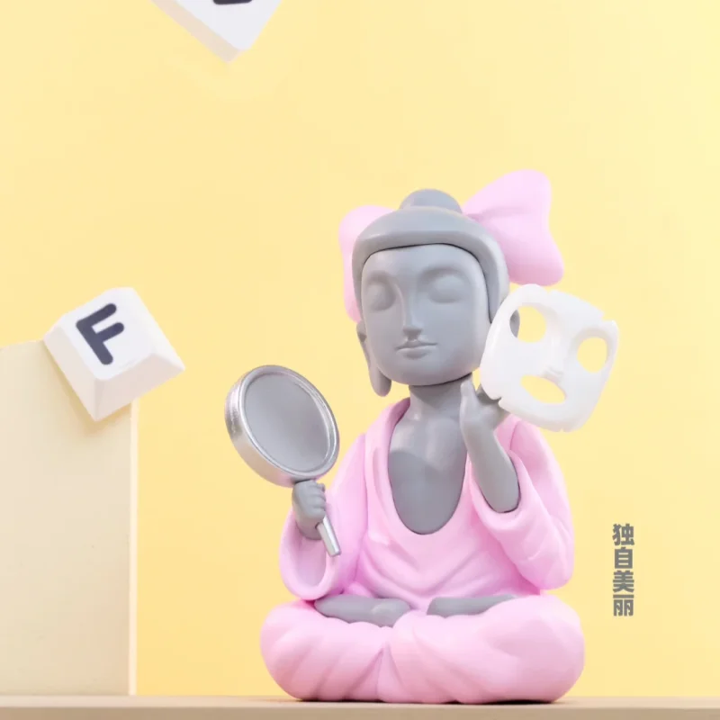 Original Amitofo Fo U Serie Blind Box Anime Figur Echte Modell Erraten Tasche Kawaii Puppen Geburtstag Geschenk Für Mädchen Spielzeug Sammlung