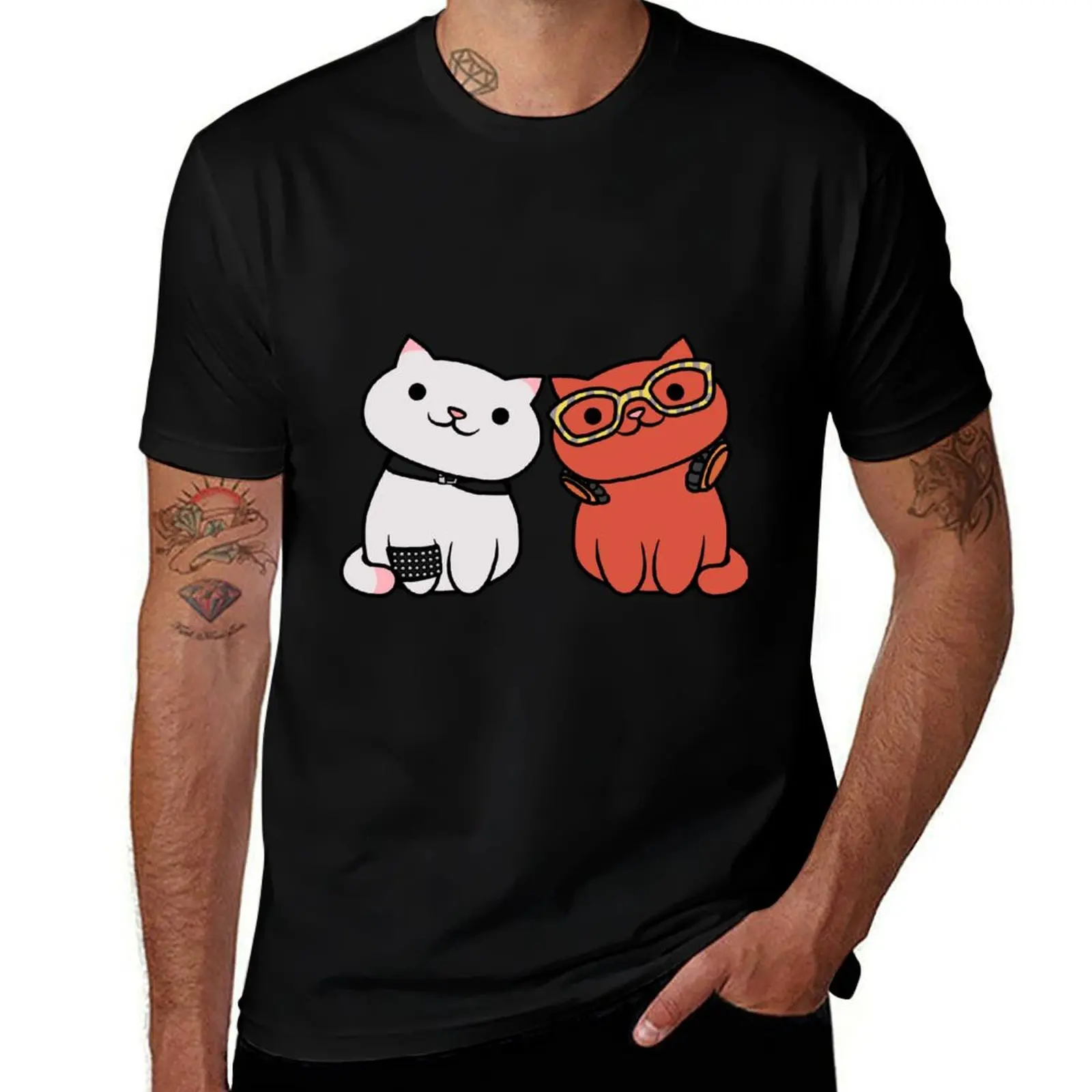 

Saeran & Saeyoung T-Shirt t shirts cotton 100% man t shirt cotton funny t shirts man T-Shirt