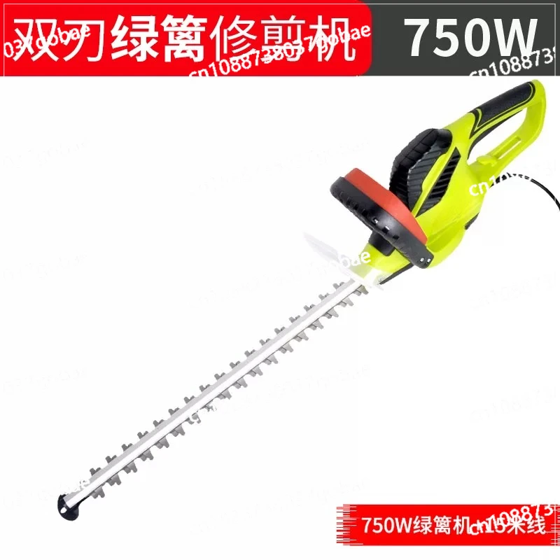 1500 Rpm Scissors Garden Grass Shrub Cutter Trimmer 500w Powerful Corded Electric Hedge Trimmer