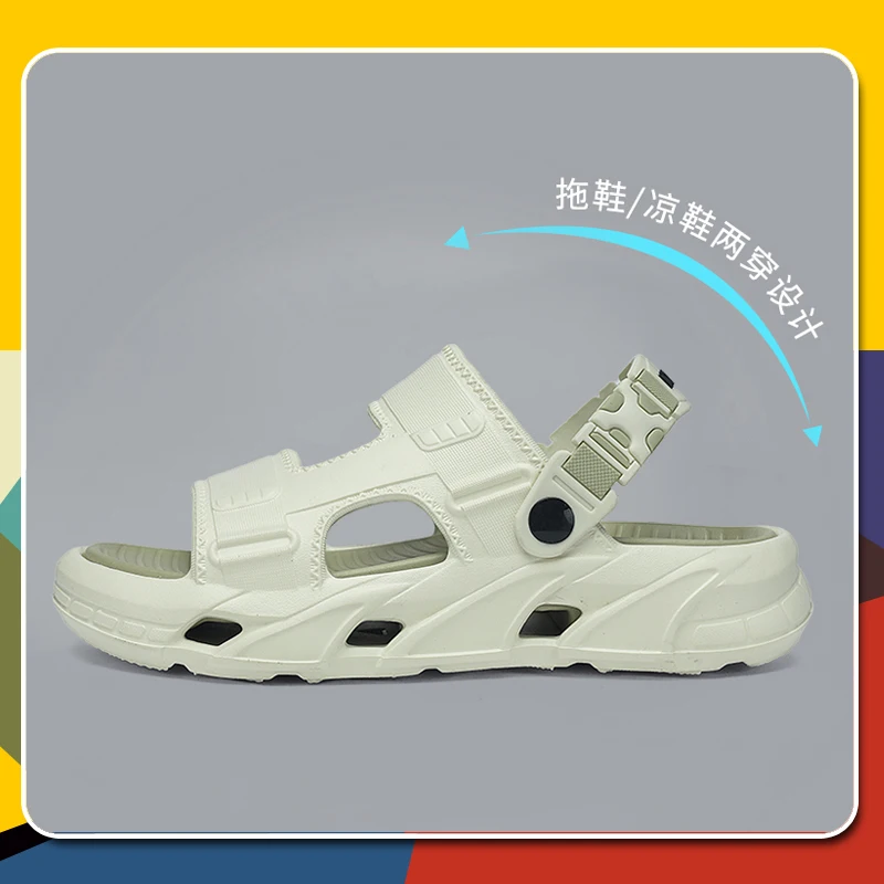 Men Platform Cloud Slippers Ultra Soft Cushion Sole Anti Slip Wearproof Open Toe Design Fashion Indoor Outdoor Shower Leisure