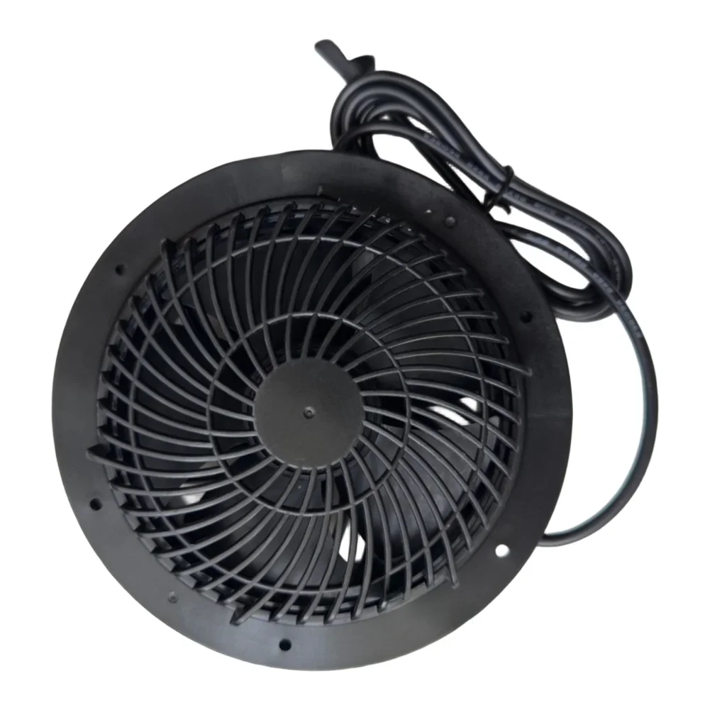Powerful 12V 5.20A Inflatable Fan for Cartoon Dolls Featuring Enhanced Airflow and Protective Grille Construction