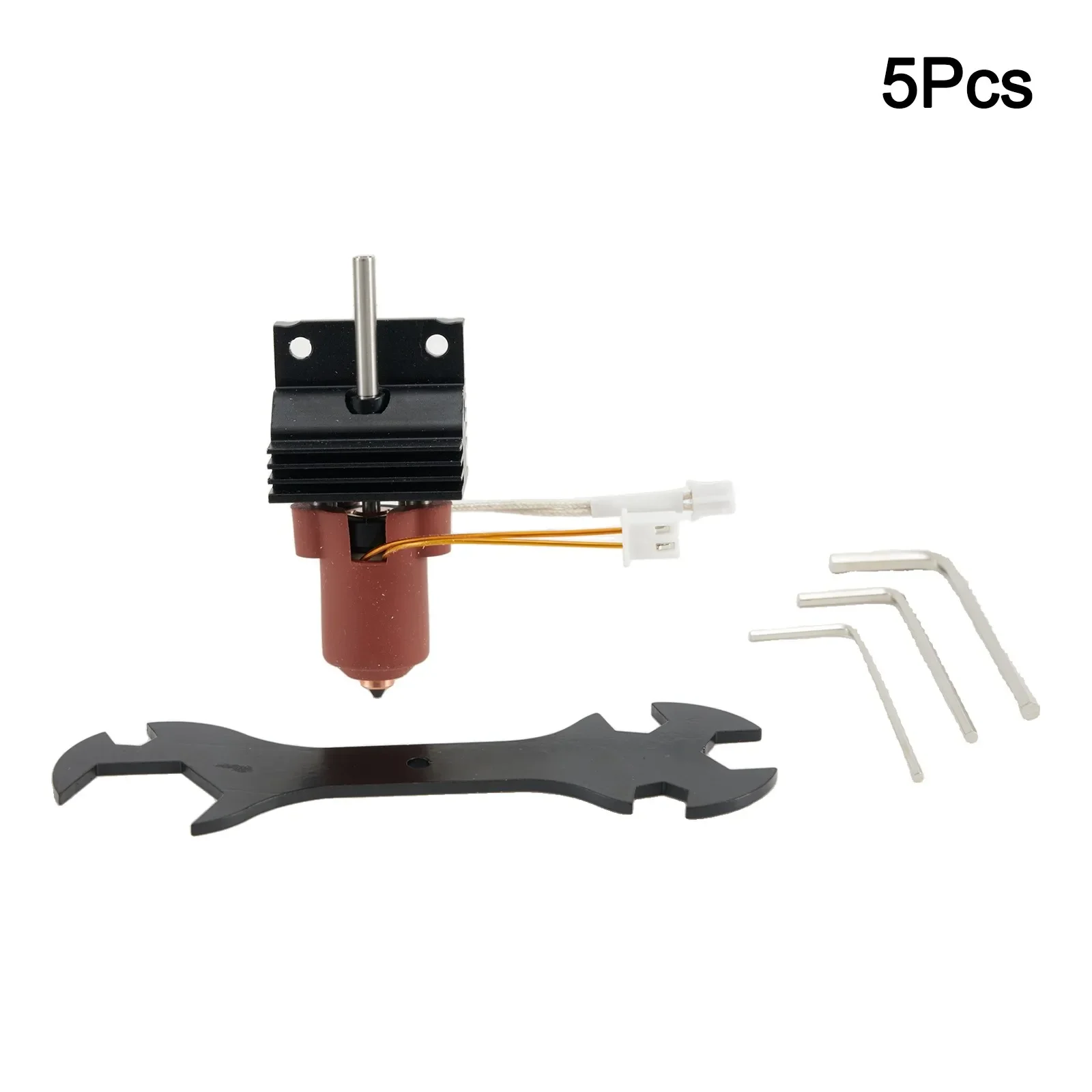

High Efficiency Extruder Hot End Kit with Heat Sink for 3D Printers Includes a 0 4MM Nozzle Designed for Optimal Performance