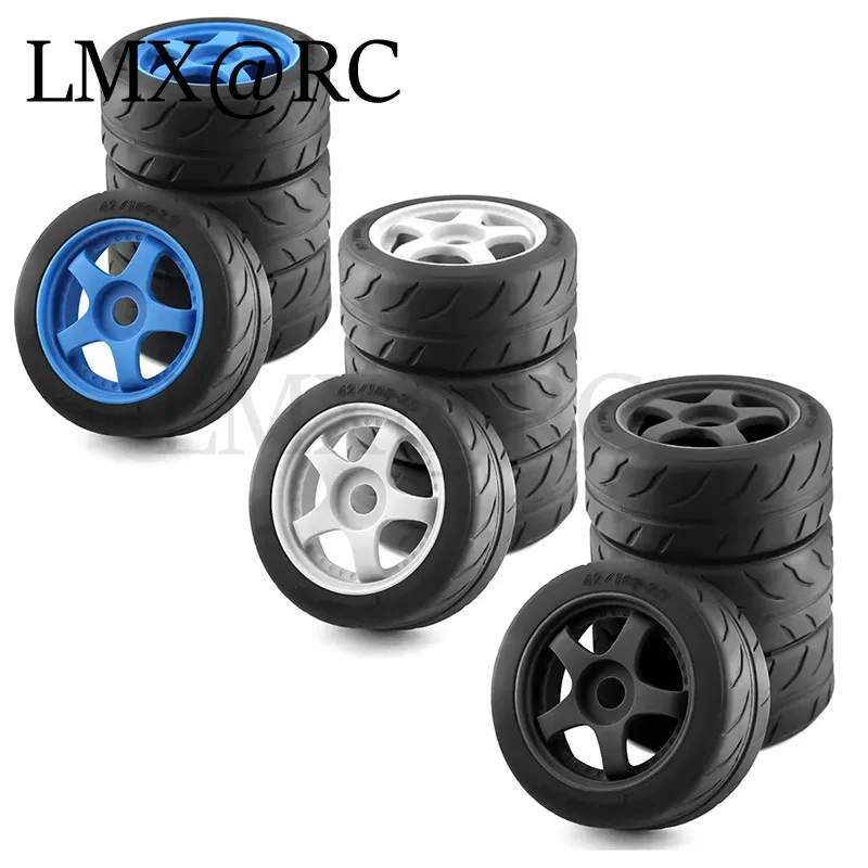 4pcs 100x42mm 42/100 Tire Tyre 17mm Wheel Hex for Arrma 1/7 Infraction Limitless Felony RC Car Upgrade Part