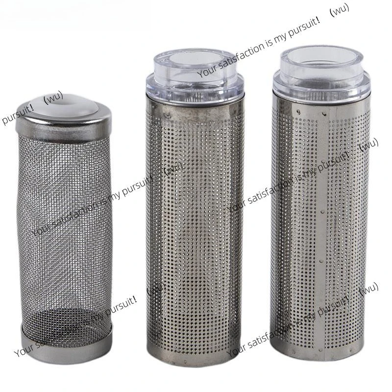 ZOCI-12/16mm Aquarium Inflow Inlet Filter Stainless Steel Mesh Net Guard Fish Tank Filter Accesories