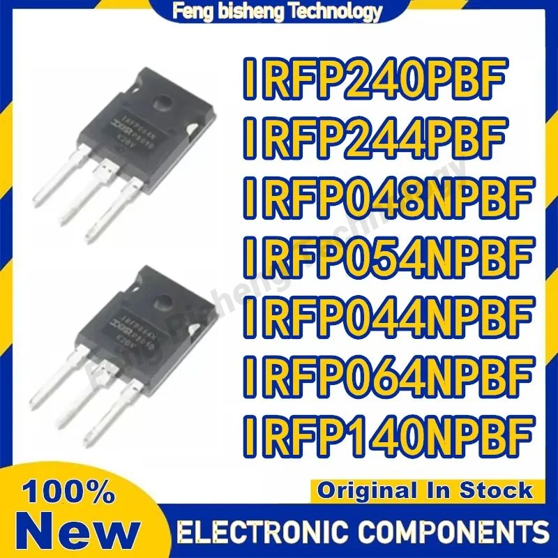 

10PCS IRFP044NPBF IRFP048NPBF IRFP054NPBF IRFP064NPBF IRFP140NPBF IRFP240PBF IRFP244PBF IRFP IC TO-247-3 in Stock New Origin