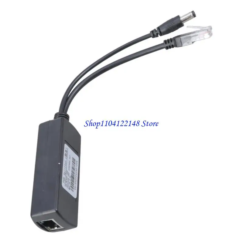 P9FA 48V Input To 5V Output POE Splitter POE Injector USB Type C 5.5x2.1mm 3.5x1.35mm For Camera
