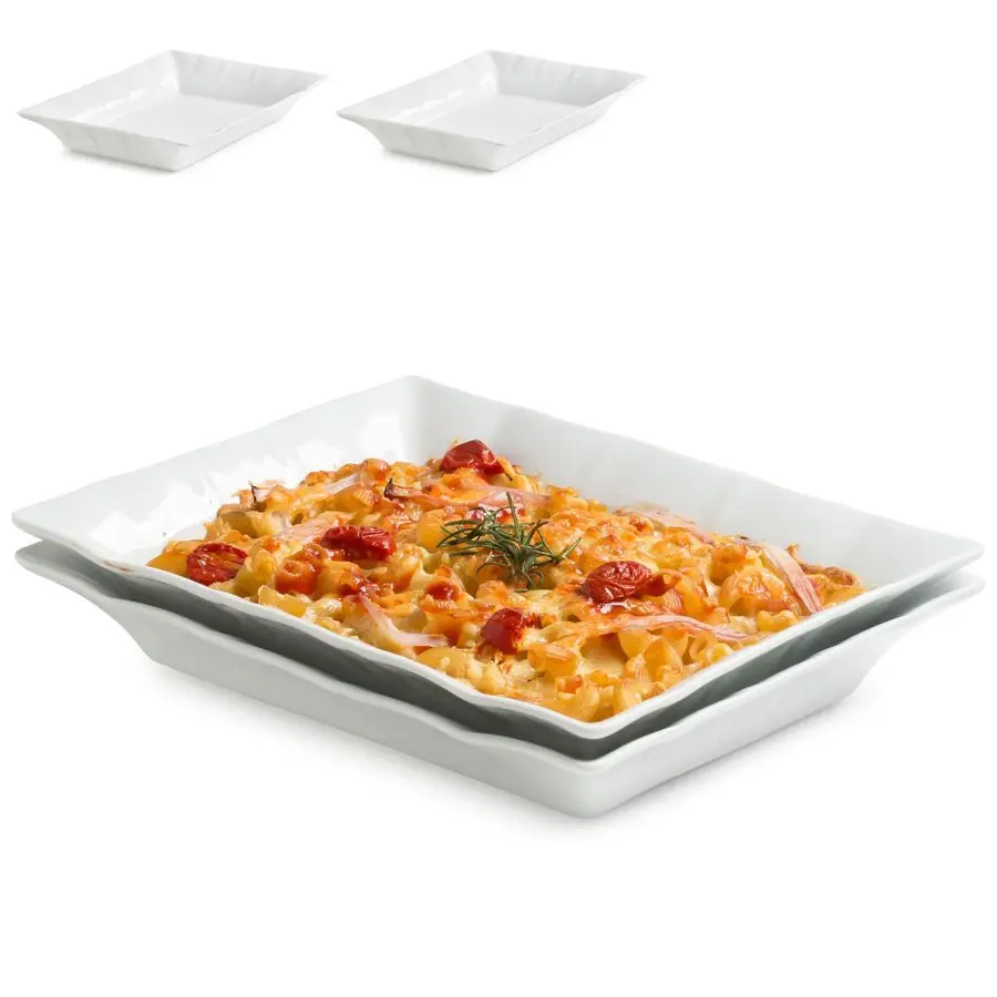 

Porcelain Baking Set of 2, Ceramic Baking Dish Baking Pan