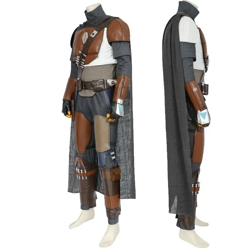 Halloween Party Full Props With Accessories Adult Star Mandalorians Battle Suit Cosplay Costume Stage Performce Outfit