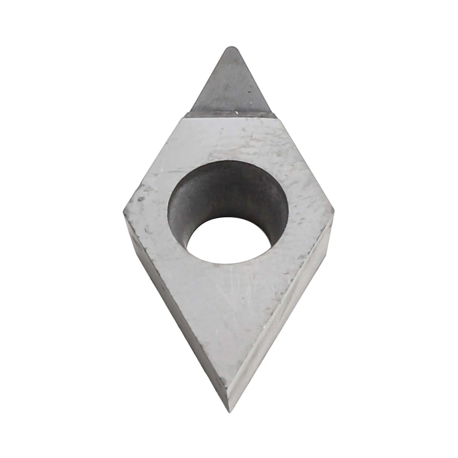 Color Silver Cutting Tool PCD Insert Cutting Tools PCD Tool Aluminum Cutting Non-Ferrous Metals Anti-Clogging Performance