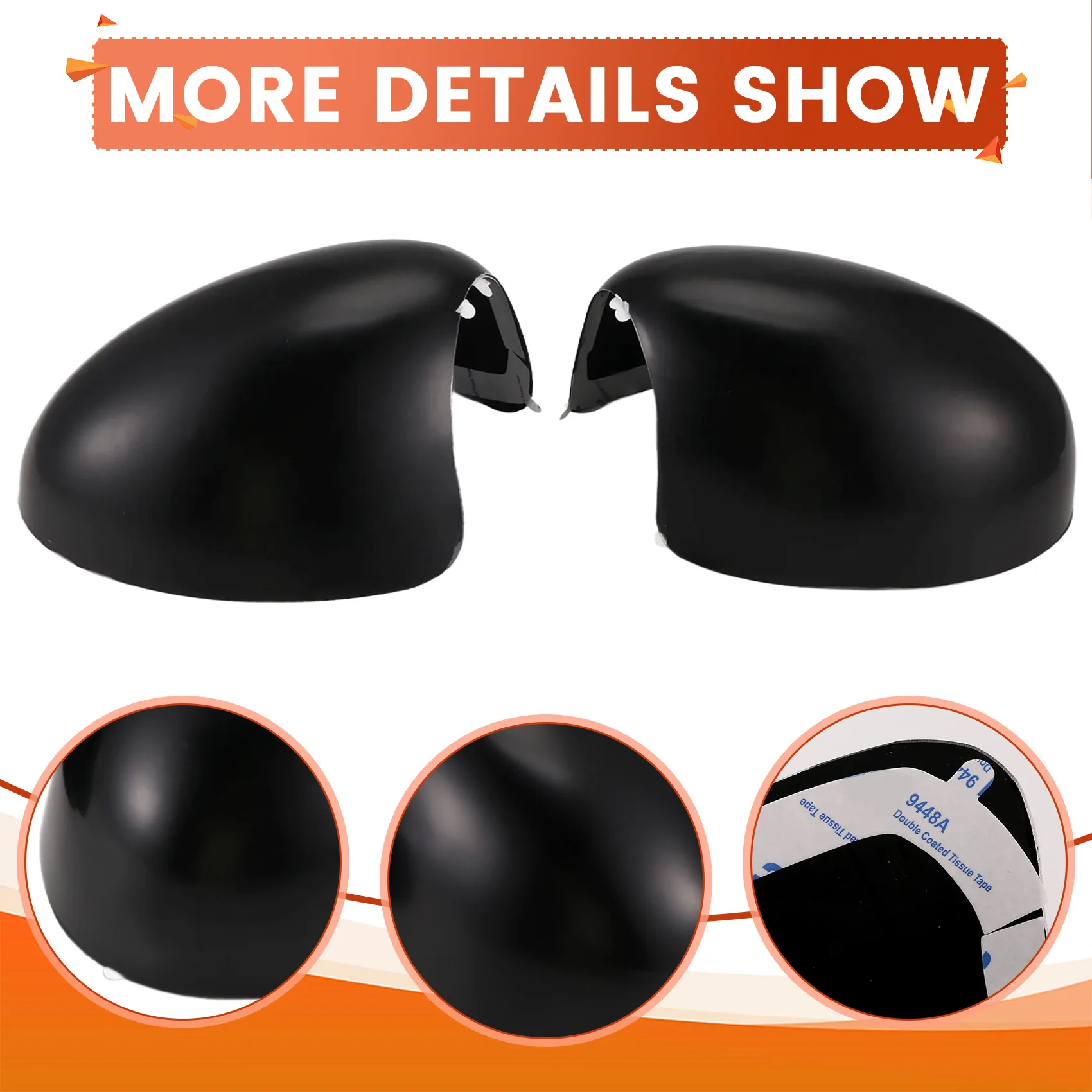 

Highly Recommended For BMW Mini Cooper R50 R52 R53 RHD Rearview Mirror Reversing Mirror Cover Shell Decoration Auto Parts