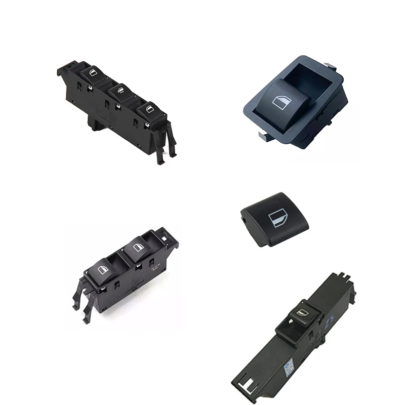 

1 PC Car Glass Switch Buttons Glass Lift Button 61318381514 For BMW 3 Series E46 97-20 Car Control Switch