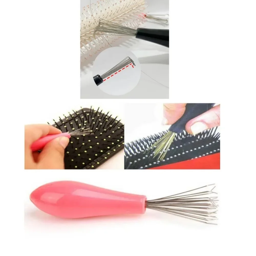 Comb Comb Hair Brush Cleaner Plastic Handle Cleaning Brush Remover Embedded Beauty Tools Cleaning Products Cleaning Supplies - Aliexpress Deal